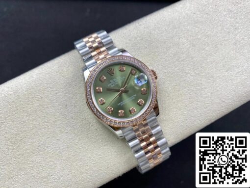 Rolex Datejust 31MM 1:1 Best Edition EW Factory Rose Gold - immagine 7