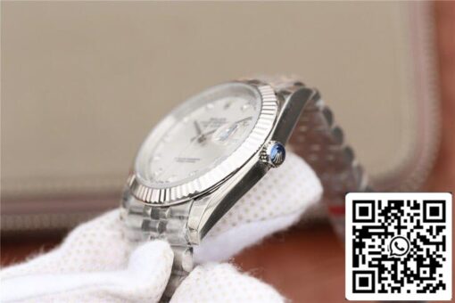 Rolex Datejust M126331 1:1 Best Edition EW Factory White Dial - Imagen 8