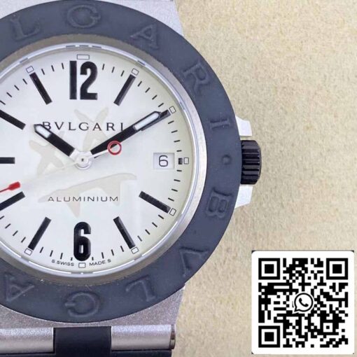 Bvlgari Aluminium Steve Aoki 103539 1:1 Best Edition BV Factory White Dial - Image 7