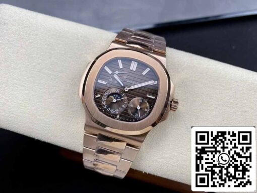 Patek Philippe Nautilus 5712/1R-001 1:1 Best Edition GR Factory Rose Gold - Image 5