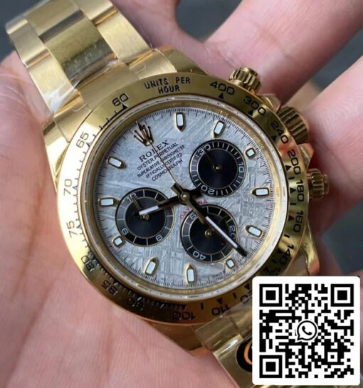 Rolex Daytona M116508-0015 1:1 Best Edition BT Factory Meteorite Dial - Image 8