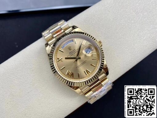 Rolex Day Date M228238-0006 1:1 Best Edition GM Factory Gold Dial - Image 8