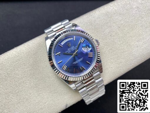 Rolex Day Date M228236-0007 1:1 Best Edition EW Factory Blue Dial - Image 5