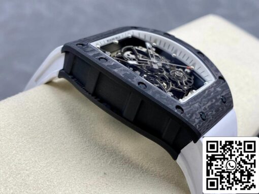 Richard Mille RM-055 1:1 Best Edition BBR Factory White Strap - Image 7