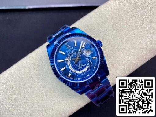 Rolex Sky Dweller 40MM WWF Factory DIW Blue Dial Best 1:1 Edition WWF Factory - immagine 5