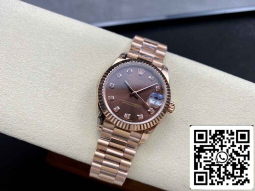 Rolex Datejust M278275-0010 31MM 1:1 Best Edition GS Factory Chocolate Dial - 이미지 4