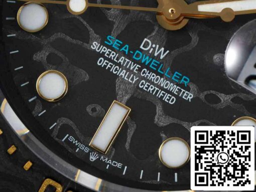 Rolex Sea-Dweller 1:1 Best Edition Diw Factory Carbon Fiber Case – Bild 5