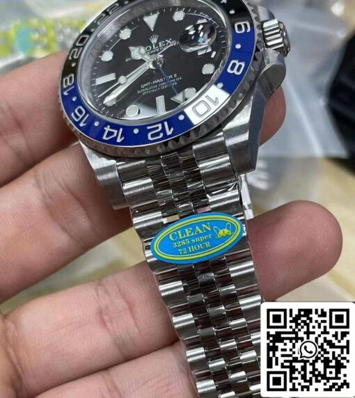 Rolex GMT Master II M126710BLNR-0002 Jubilee Strap Clean Factory V3 Actual Picture - Image 7