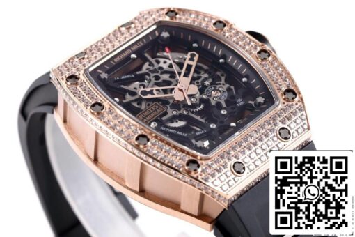 Richard Mille RM035 Americas 1:1 Best Edition KV Factory Diamond Case - immagine 5