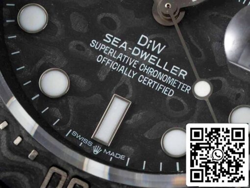 Rolex Sea-Dweller 1:1 Best Edition Diw Factory Carbon Fiber — изображение 6