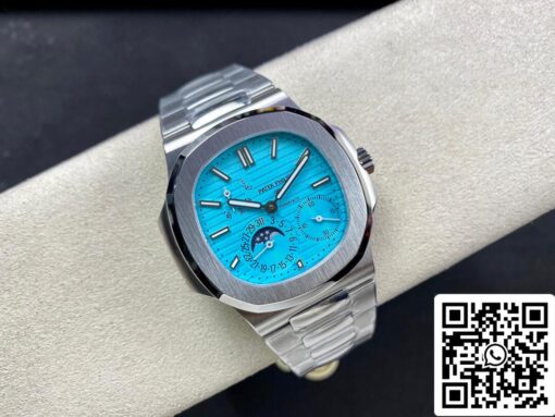 Patek Philippe Nautilus 5712 1:1 Best Edition GR Factory Tiffany Blue Dial - Image 10