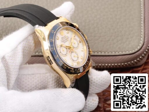 Rolex Daytona Cosmograph M116518ln-0037 1:1 Best Edition JH Factory V6 Yellow Gold Case - Image 4