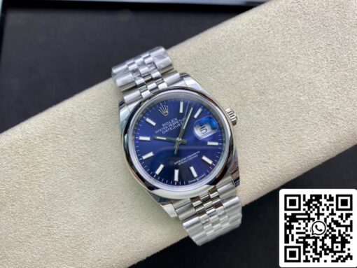 Rolex Datejust M126200-0006 1:1 Best Edition EW Factory Blue Dial – Bild 6