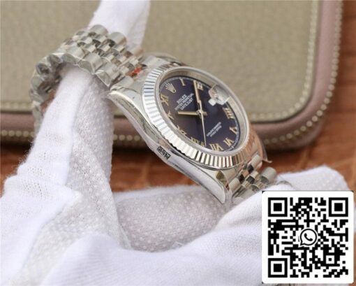 Rolex Datejust 36MM 1:1 Best Edition GM Factory Blue Dial - immagine 5