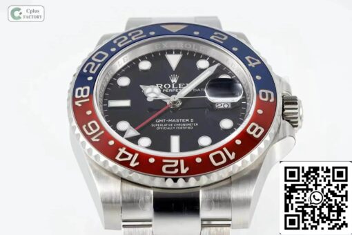 Rolex GMT Master II M126710BLRO-0002 1:1 Best Edition C+ Factory Red Blue Bezel - Image 5