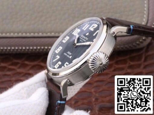 Zenith Pilot Type 20 Extra Special XF Factory 1:1 Best Edition Swiss ETA2824 Superlumed blue dial and hands – Bild 4