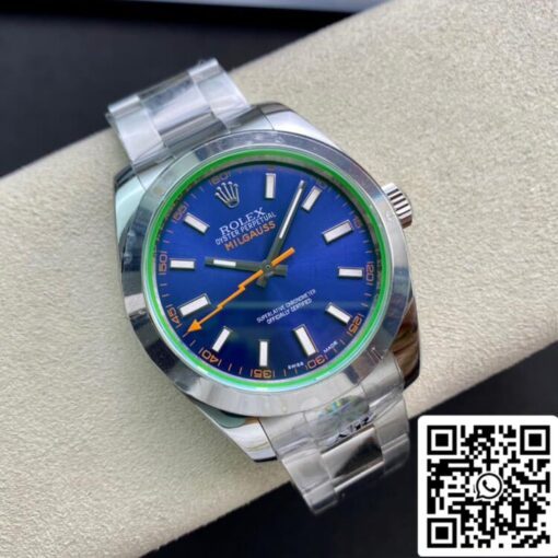 Rolex Milgauss 116400GV AR Factory 1:1 Best Edition Swiss ETA3131 - Image 6