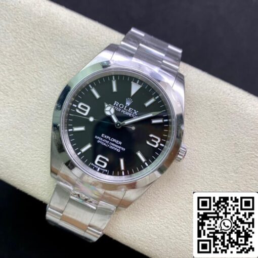 Rolex Explorer M214270-0003 39MM 1:1 Best Edition AR Factory Black Dial - Image 5