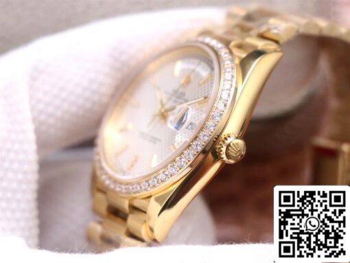 Rolex Day Date M228348RBR-0005 1:1 Best Edition EW Factory 18ct Gold - Imagen 9