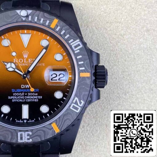 Rolex Submariner 1:1 Best Edition VS Factory Orange Gradient Dial - immagine 5