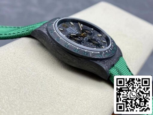 Rolex Daytona Cosmograph 1:1 Best Edition Noob Factory Diw Custom Version Dark Green Strap - Image 6