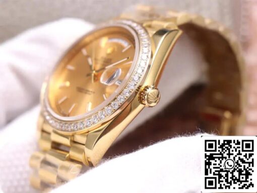 Rolex Day Date M228348RBR-0008 1:1 Best Edition EW Factory 18ct Yellow Gold - Imagen 7