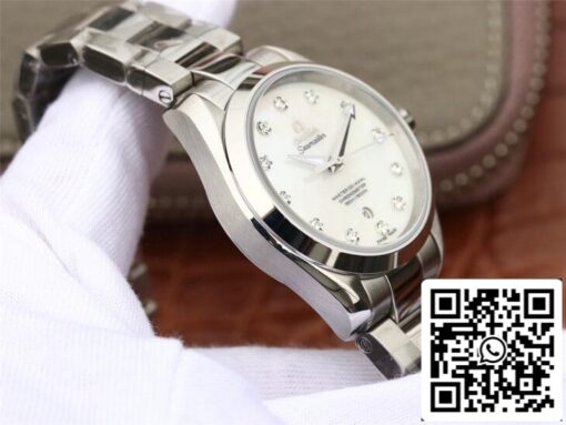 Omega Seamaster 231.10.34.20.55.002 Aqua Terra 150M 1:1 Best Edition 3S Factory White Dial — изображение 5