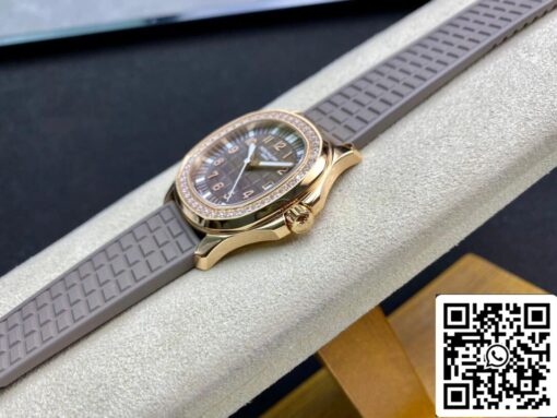 Patek Philippe Aquanaut 5067A Quartz Movement 1:1 Best Edition PPF Factory Rose Gold Case - 이미지 4