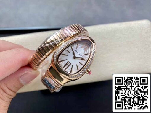 Bvlgari Serpenti 103003 1:1 Best Edition BV Factory Rose Gold - Image 6