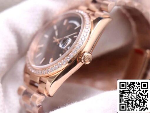 Rolex Day Date M228345RBR-0005 1:1 Best Edition EW Factory 18ct Rose Gold - Image 7