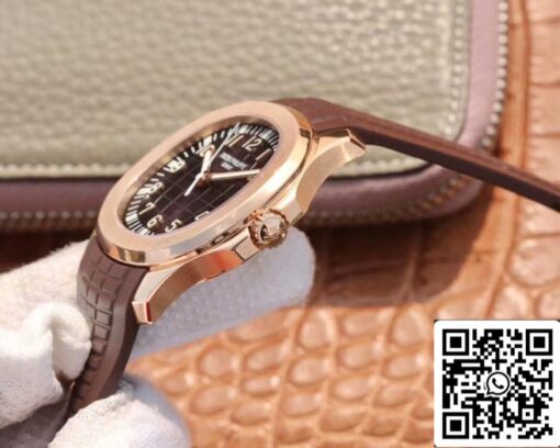 Patek Philippe Aquanaut 5167R-001 40mm 1:1 Best Edition ZF Factory Rose Gold - immagine 5