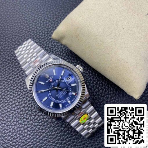 Rolex Sky Dweller M336934-0006 1:1 Best Edition Noob Factory V2 Blue Dial – Bild 8