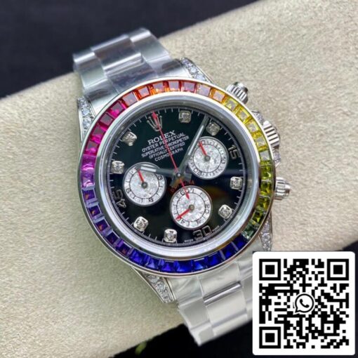 Rolex Daytona 116599 RBOW 1:1 Best Edition TW Factory Black Dial - Image 7