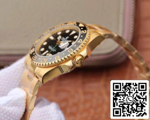 Rolex GMT Master II 116718 40mm EW Factory 1:1 Best Edition Swiss ETA2836 Black Dial - Image 5