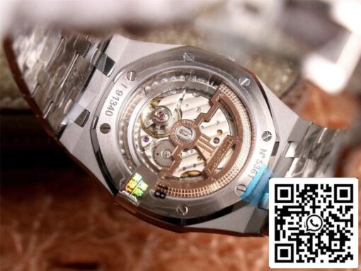 Audemars Piguet Royal Oak 15202ST.OO.1240ST.01 Slim 1:1 Best Edition XF Factory Blue Dial Swiss Cal.212 — изображение 4