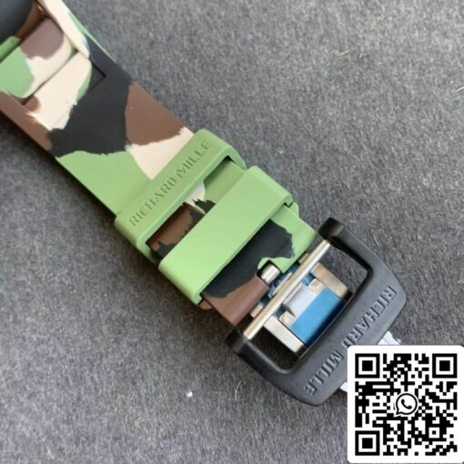 Richard Mille RM35-02 1:1 Best Edition KV Factory V3 Camouflage Strap - immagine 5