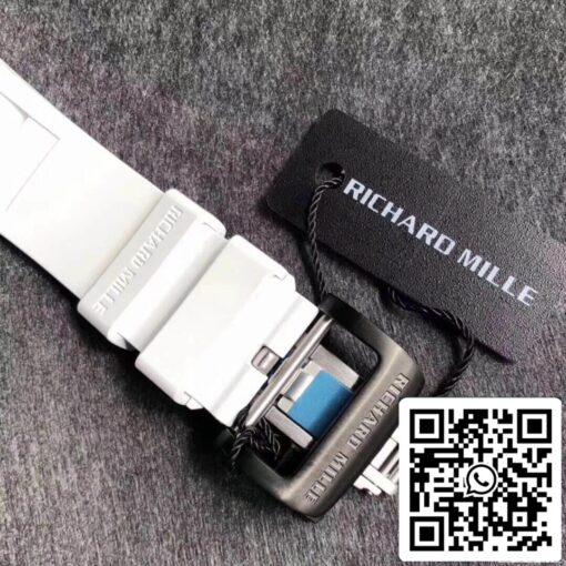 Richard Mille RM035 Americas KV Factory 1:1 Best Edition White Strap - immagine 5