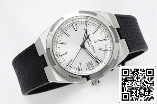 Vacheron Constantin Overseas 4500V 1:1 Best Edition PPF Factory Black Rubber Strap - Image 5