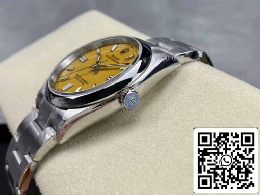 Rolex Oyster Perpetual M126000-0004 36MM 1:1 Best Edition VS Factory Yellow Dial - Image 5