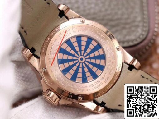 Roger Dubuis Excalibur RDDBEX0684 1:1 Best Edition ZZ Factory Rose Gold Blue Dial Swiss ETA9015 - 이미지 5