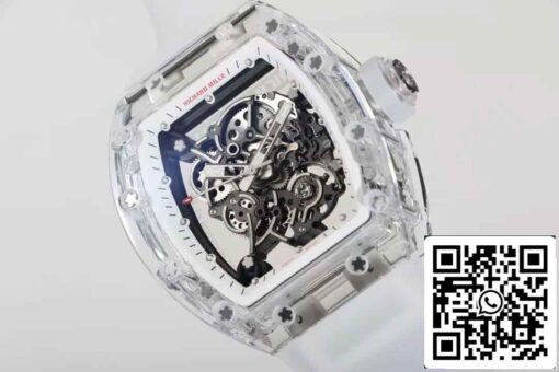 Richard Mille RM055 1:1 Best Edition RM Factory Transparent Case Replica Watch — изображение 6