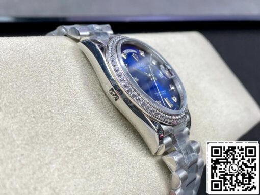 Rolex Day Date M128396TBR-0008 36MM 1:1 Best Edition GM Factory Diamond Bezel — изображение 5