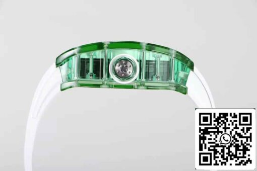 Replica Richard Mille RM055 Best 1:1  Edition RM Factory Green Transparent Case – Bild 6