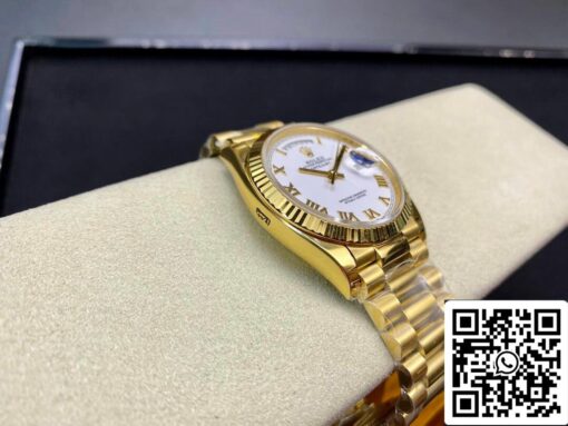 Rolex Day Date M128238 1:1 Best Edition EW Factory Roman Scale Swiss ETA3255 - Imagen 6