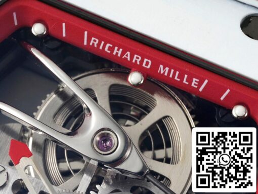 Richard Mille RM27-02 Rafael Nadal Tourbillon 1:1 Best Edition RM Factory Red Rubber Strap – Bild 5