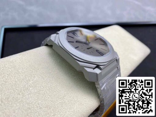 Bvlgari Octo Finissimo 102713 BGO40C14TTXTAUTO 1:1 Best Edition BV Factory Silver Gray Dial - Image 5