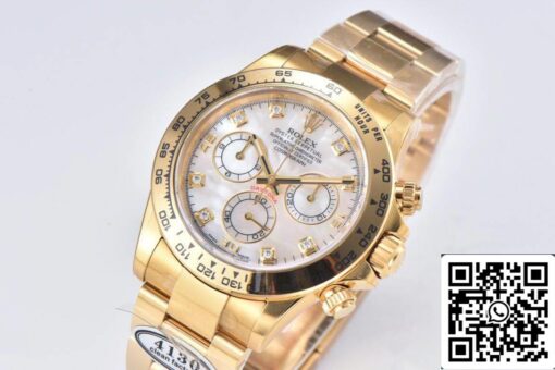 Rolex Cosmograph Daytona M116508-0007 1:1 Best Edition Clean Factory Yellow Gold - immagine 4