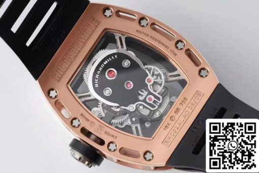 Richard Mille RM052 Tourbillon 1:1 Best Edition EUR Factory Titanium Case - Image 5