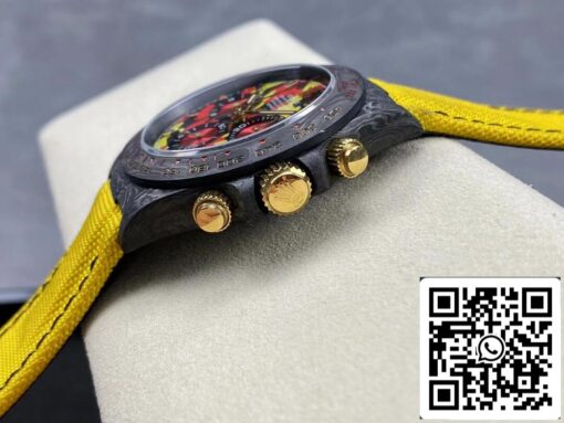 Rolex Daytona Cosmograph Diw Custom Version 1:1 Best Edition Noob Factory Yellow Strap – Bild 5