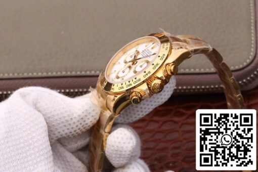 Rolex Daytona Cosmograph M116508-0001 1:1 Best Edition JH Factory White Dial - Image 4